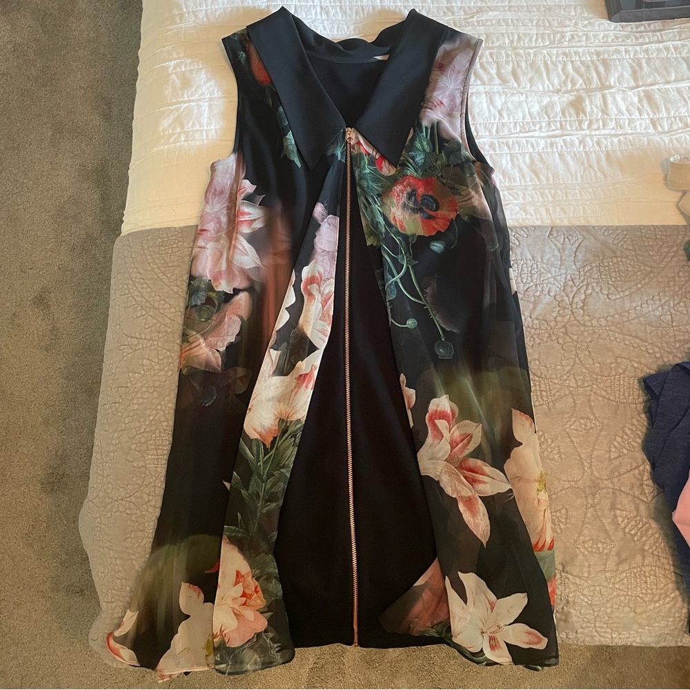 Ted Baker Sew in Love Dress Size 2